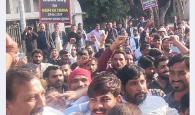 नीमकाथाना में उग्र आंदोलन की आहट, 5 फरवरी को जयपुर कूच का ऐलान  