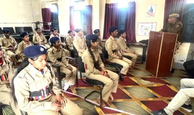 एसपीसी कैडेट का एक दिवसीय पुलिस प्रशिक्षण कैंप आयोजित।