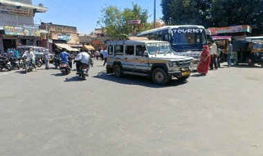 लक्ष्मणगढ़ शहर में रोडवेज बसों का आगमन बंद, आमजन परेशान 