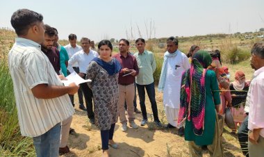 बामनवास: जिला कलक्टर ने मनरेगा कार्यों का किया निरीक्षण, पारदर्शिता व गुणवत्ता बनाए रखने के दिए निर्देश