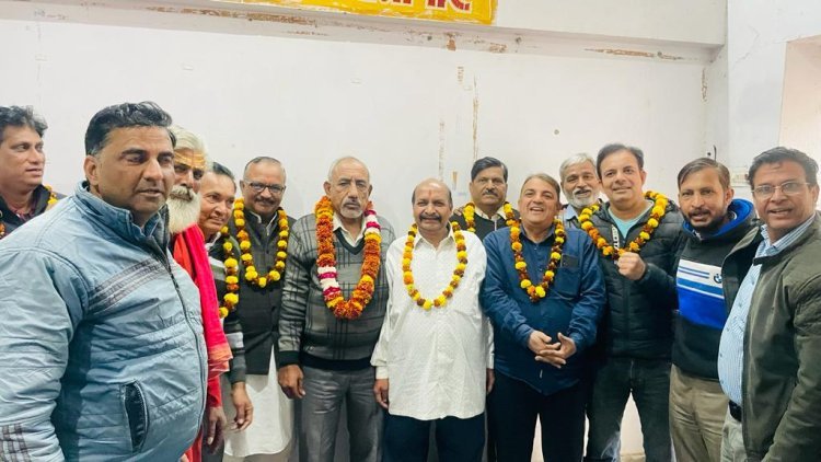 लक्ष्मीनारायण सैनी बने सैनी समाज कांवट के अध्यक्ष