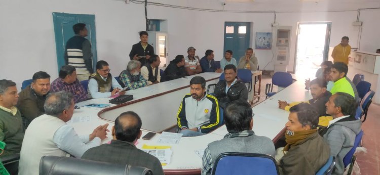 शहरी ओलंपिक खेल प्रतियोगिता की तैयारियों को लेकर बैठक