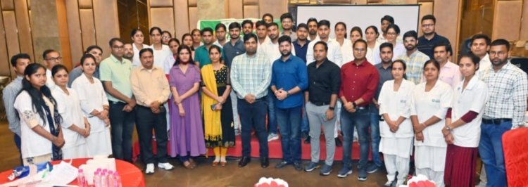 लूपिन ह्यूमन वेलफेयर एवं रिसर्च फाउंडेशन की तरफ से किया गया आवासीय प्रशिक्षण आयोजित 