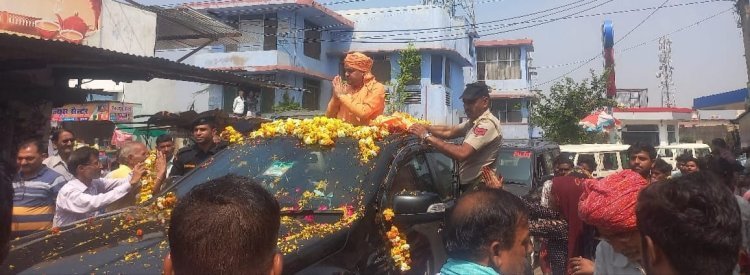 सांसद ने किया राजगढ़ -लक्ष्मणगढ़ विधानसभा क्षेत्र का दौरा