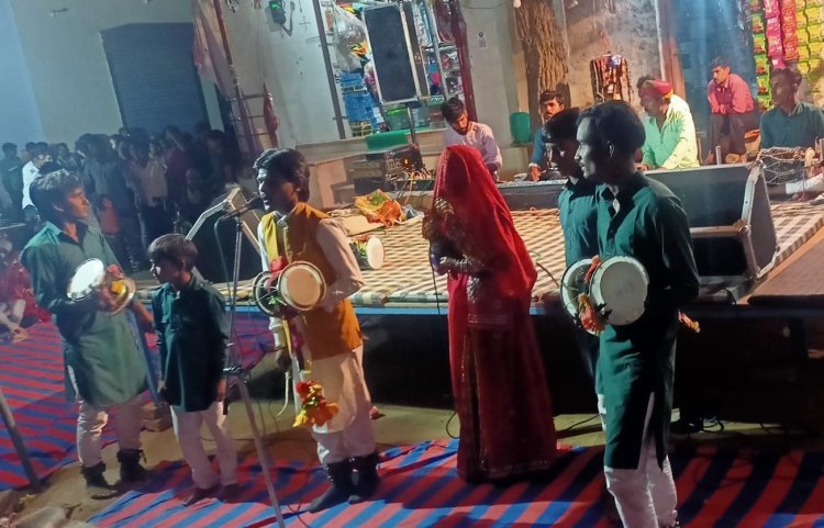 जागरण में माता की महिमा का किया गुणगान, उमड़े श्रदालु