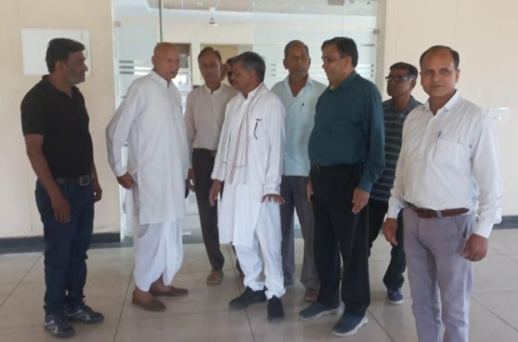 नवीन कृषि उपज मंडी समिति के  एग्रो टावर में बनेगा खैरथल कलैक्टर मुख्यालय 