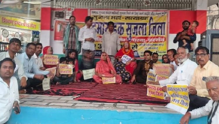 78 वर्षीय भंवरी देवी कर रही जिले के लिए भूख हड़ताल