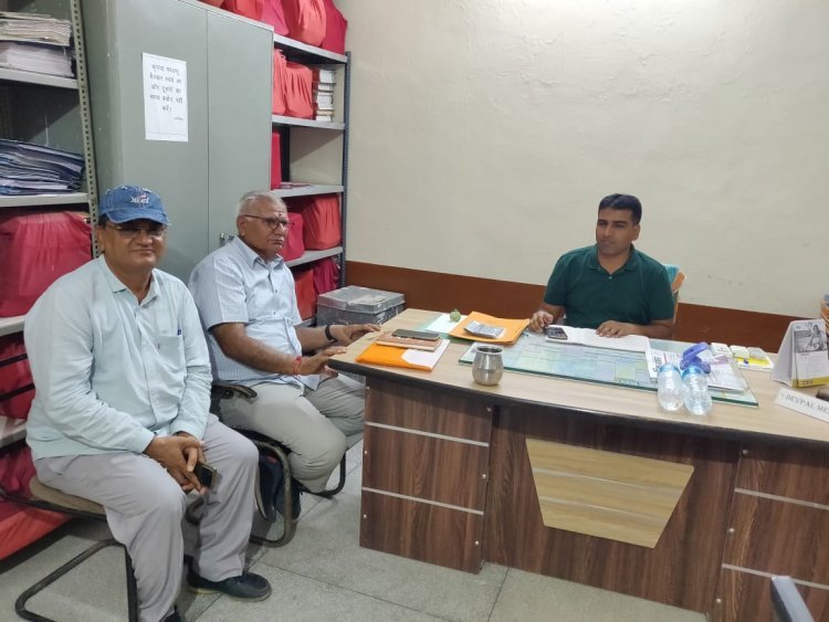 ग्राम पंचायतों मनरेगा कार्यों के शिकायतों की जांच के लिए लोकपाल महेश दादानी पहुंचे पंचायत समिति चौहटन व सेड़वा