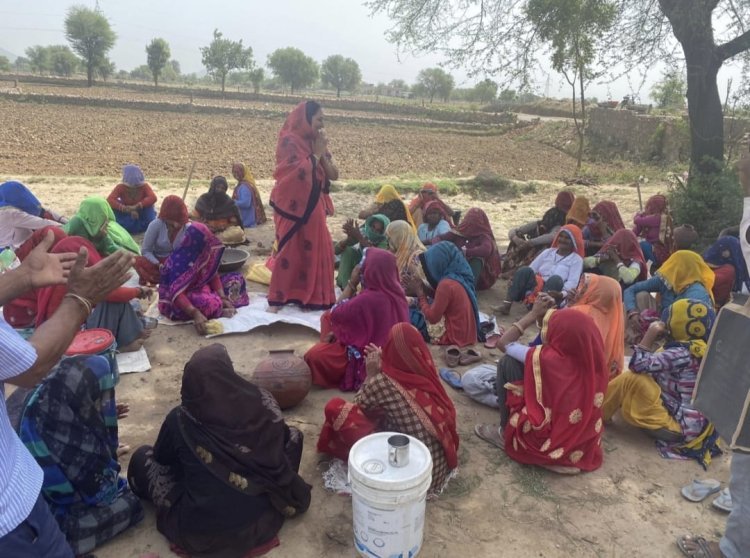 मनरेगा में कार्य करने वाली महिलाएं विकास में अहम भूमिका निभा रही है - वीरांगना कविता सामोता 