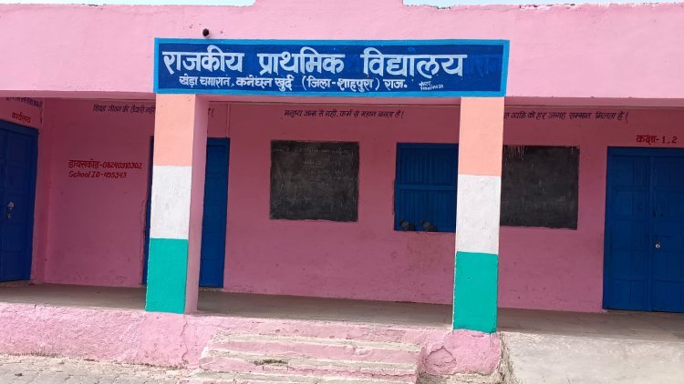 शाहपुरा ब्लॉक में संचालित विद्यालयों के नाम हुए संशोधित, विधायक बैरवा की अनुशंसा पर राज्य सरकार ने किए आदेश