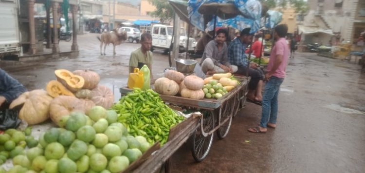 आखिर कब देगी राजलदेसर नगर पालिका सब्जी विक्रेताओं को सब्जी बेचने का अधिकार,स्थाई जगह ना होने के कारण परेशान है सभी परिवार
