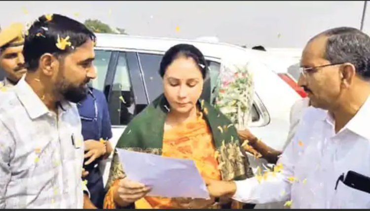 पलसाना में अटल प्रगति पथ को फोरलेन बनाने की मांग, डिप्टी सीएम दीया कुमारी का स्वागत