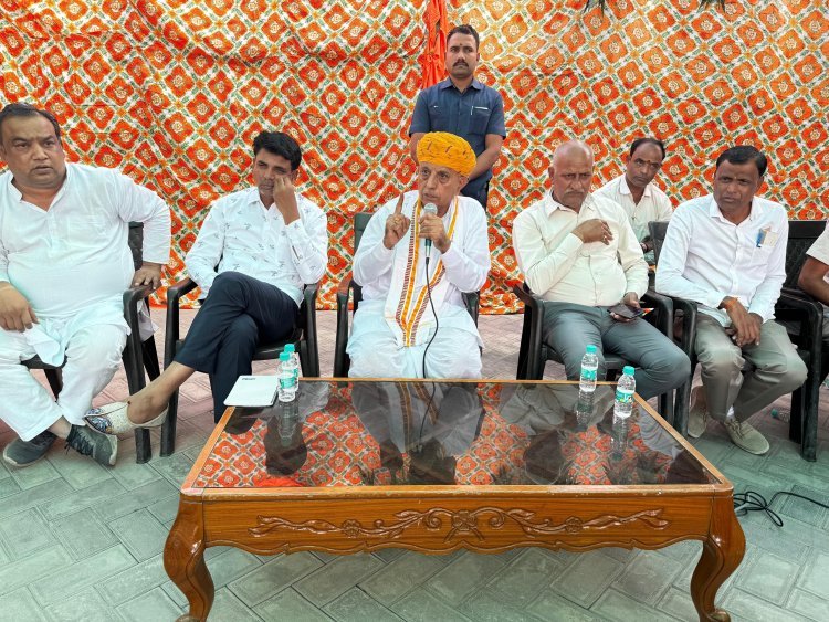 किशनगढ़ में केंद्रीय मंत्री भागीरथ चौधरी की बैठक: समस्याओं के समाधान पर जोर