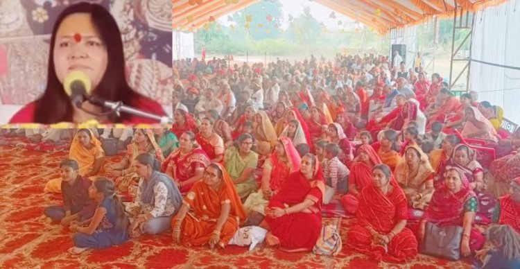 जीवन को रुदन नहीं गीत बनाना चाहिए-साध्वी सुहृदय गिरी