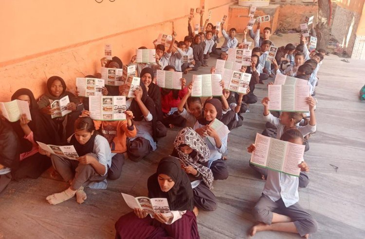 स्वास्थ्य और स्वच्छता पर जागरूकता: स्कूली बच्चों ने सीखे हाथ धोने के सही तरीके 