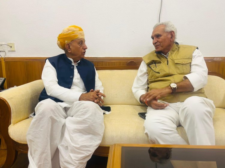 राजस्थान के कृषि विकास पर चर्चा, किसानों की समस्याओं के समाधान पर जोर
