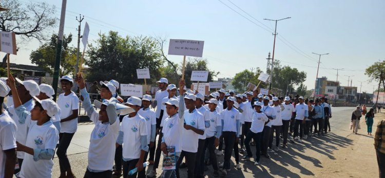 अटल भू जल योजना अंतर्गत ब्लॉक स्तरीय जागरूकता रैली का आयोजन, जल संरक्षण का दिया संदेश