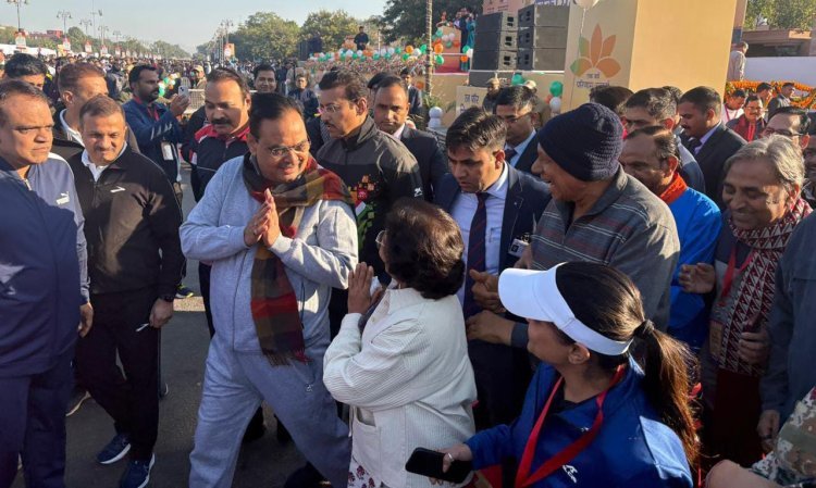 'रन फॉर विकसित राजस्थान' में बहरोड़ विधायक ने बढ़ाया जोश