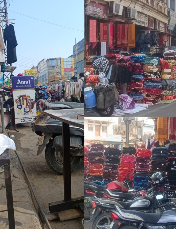 अलवर में अतिक्रमण की बढ़ती समस्या: सड़कों पर दुकानें और बाधित यातायात बनी चुनौती