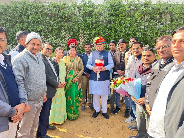 डॉ. सतीश पूनियां ने जनसंवाद केंद्र पर हजारों कार्यकर्ताओं संग मनाया नववर्ष 