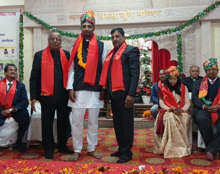 समाजसेवा के प्रतीक ललित जायसवाल का सम्मान