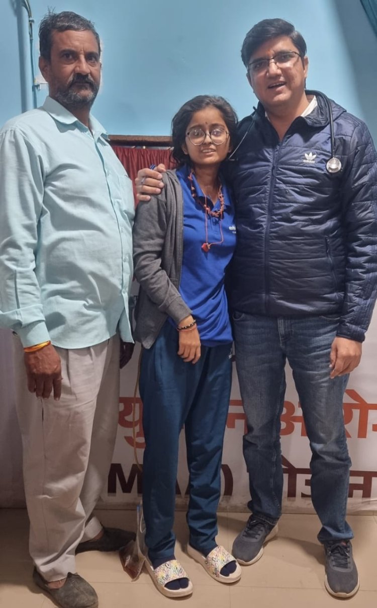 पीलिया से लीवर व दिमाग में इंफेक्शन, 15 दिन मैं   दीपित शेखावत को दिया नया जीवनदान