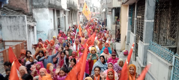 श्री राम मंदिर प्राण प्रतिष्ठा वर्षगांठ पर बाली में भव्य प्रभात फेरी, हजारों भक्तों ने लिया भाग  