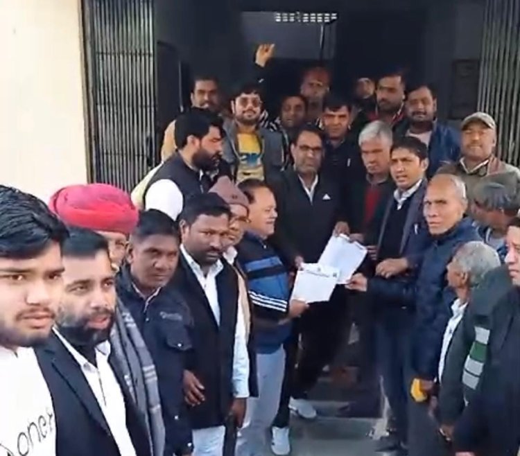 शाहपुरा जिला बचाओ आंदोलन: 12वें दिन भी जारी, रेगर समाज ने रैली निकाल जताया आक्रोश 