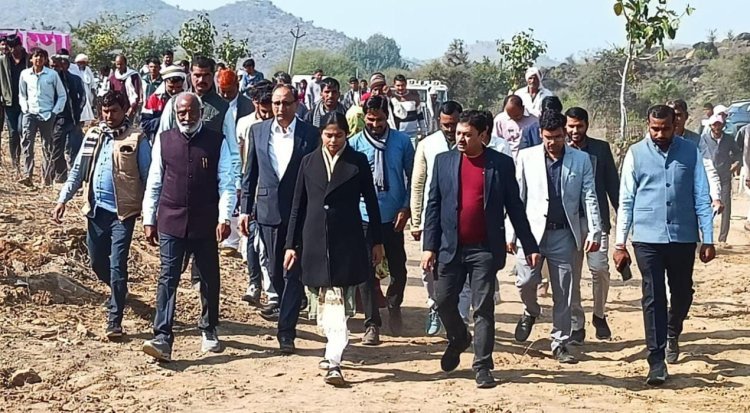 थानागाजी में सीएसआर से बने एनीकटों का लोकार्पण, जल स्तर में सुधार