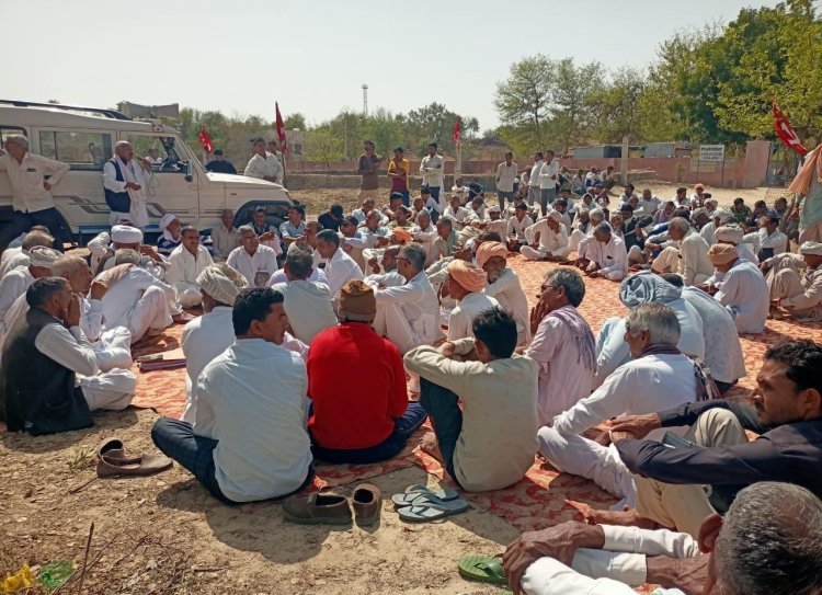 ओलावृष्टि से फसलें बर्बाद, धरतीपुत्रों ने मुआवजे की मांग को लेकर भरी हुंकार 