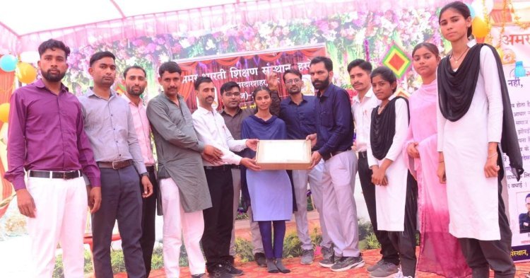 तहसील स्तरीय प्रतिभा खोज परीक्षा में कृष्णा पब्लिक स्कूल का दबदबा