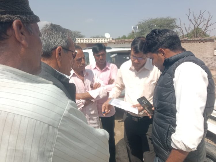 एसडीएम बिजेन्द्र सिंह ने फार्मर रजिस्ट्री शिविर का किया अवलोकन
