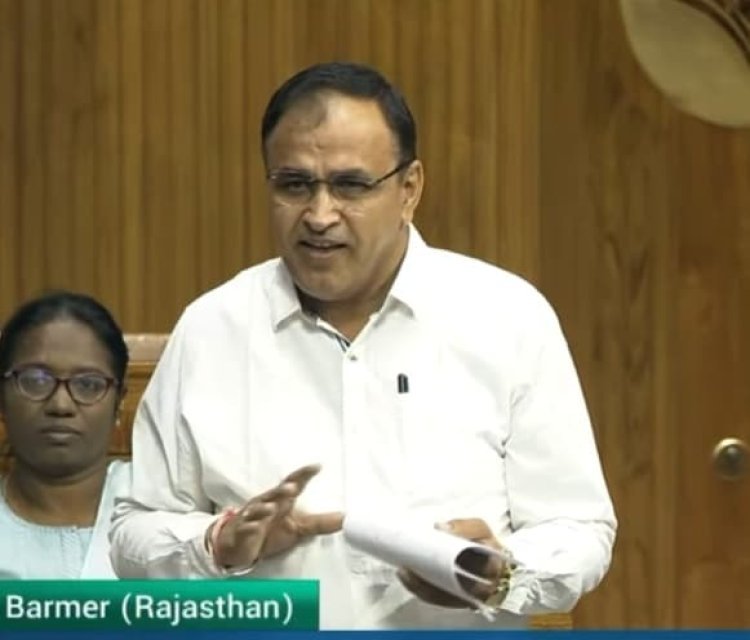 सांसद उम्मेदाराम बेनीवाल ने लोकसभा में उठाया बाड़मेर लिग्नाइट खदान घोटाले का मुद्दा  