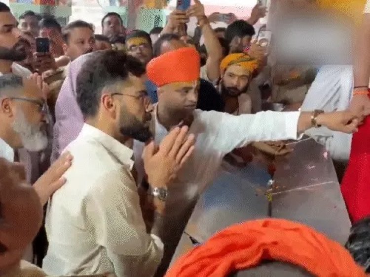 विराट कोहली ने अनुष्का के साथ रामलला के दर्शन किए: अयोध्या में की पूजा-अर्चना, हनुमानगढ़ी भी गए