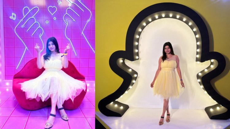 Jaipur’s Dancing Star Harshita Raj Shines in Yellow at Flipkart Glam Up 2025, Mumbai